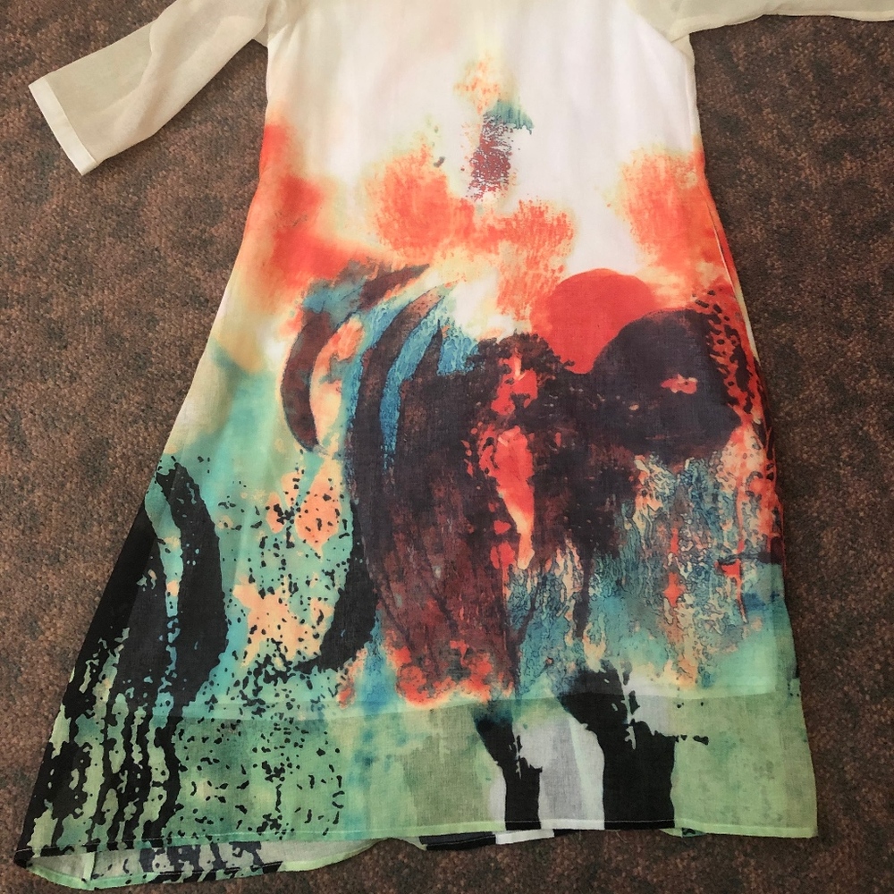 Brand New!!! Multicolor Lightweight Dress